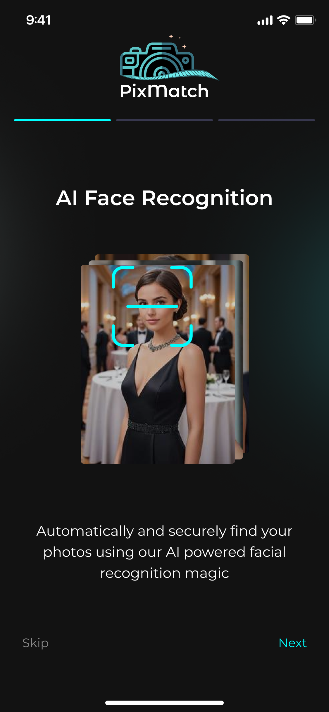 Onboarding 1 — AI Face Recognition
